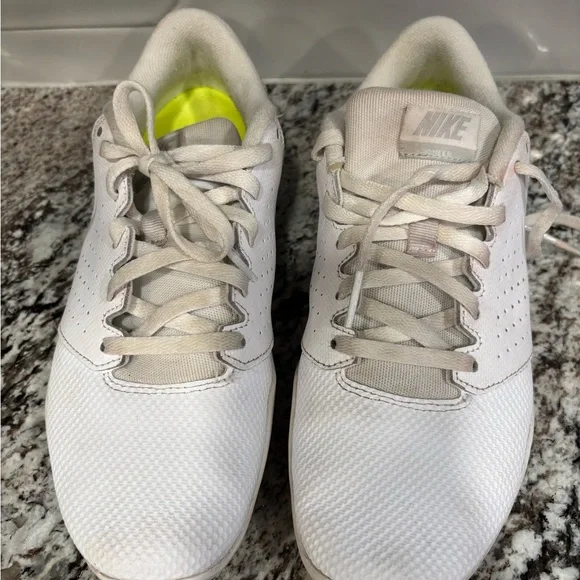 Nike Women's All-White Athletic Sneakers - Picture 3 of 10